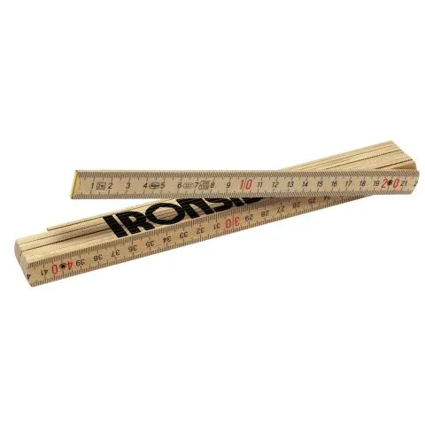 150061 Ironside Måttstock 2 m, trä Outlet